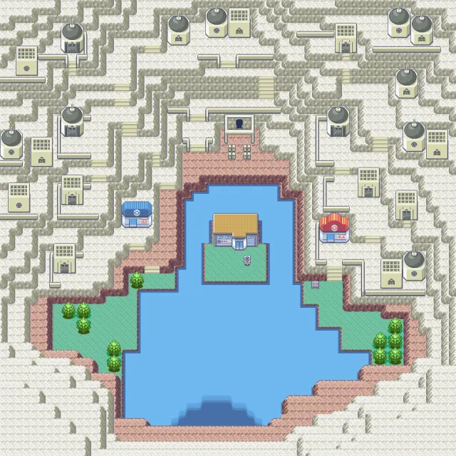 Arrecípolis en Pokémon Rubí y Pokémon Zafiro