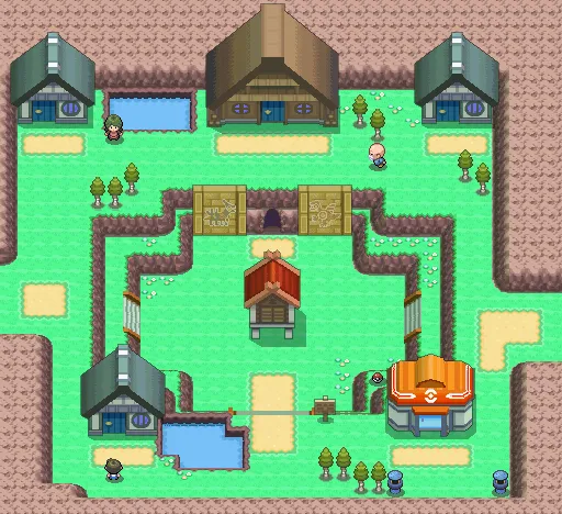 Pueblo Caelestis en Pokémon Platino