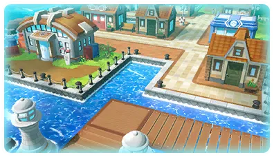 Ciudad Carmín en Pokémon: Let's Go, Pikachu! y Pokémon: Let's Go, Eevee!