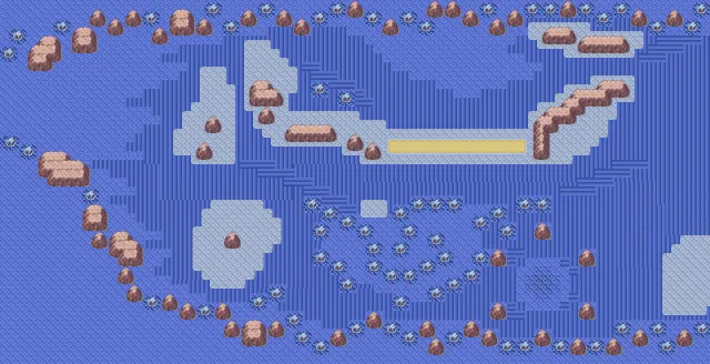 Ruta 134 en Pokémon Esmeralda