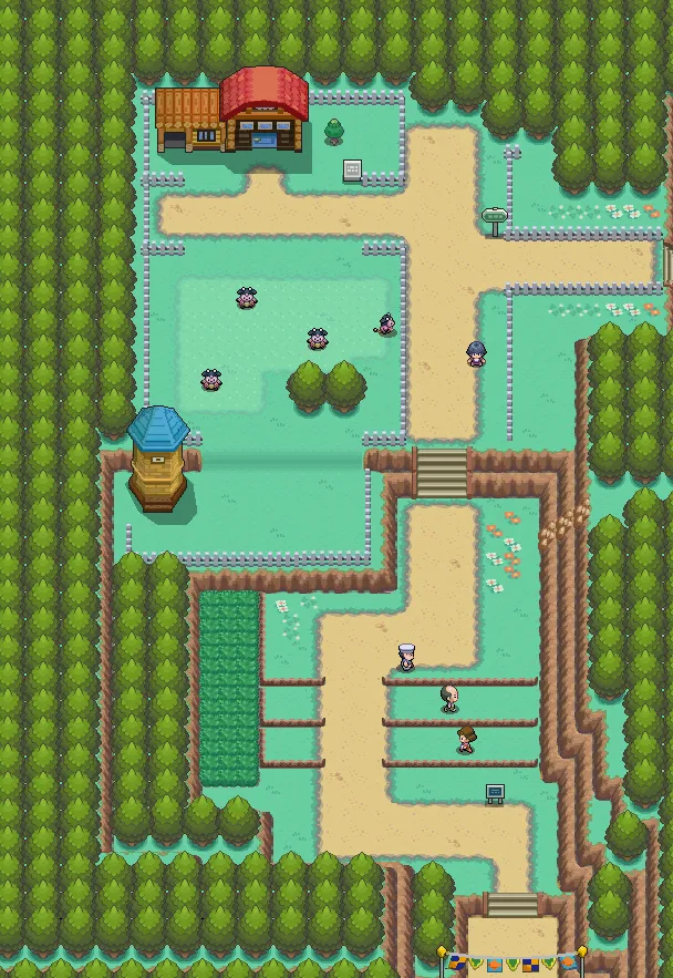Ruta 39 en Pokémon Oro HeartGold y Pokémon Plata SoulSilver