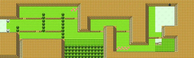 Ruta 3 en Pokémon Oro y Pokémon Plata