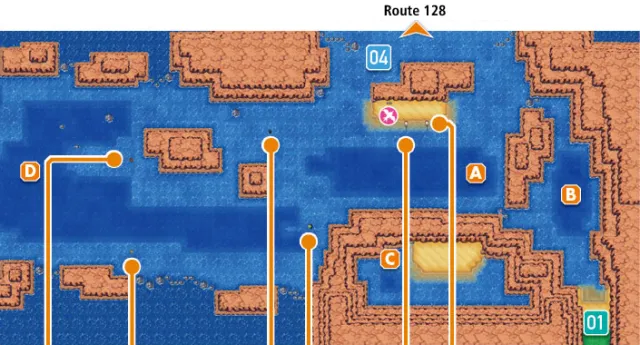 Ruta 129 en Pokémon Rubí Omega y Pokémon Zafiro Alfa