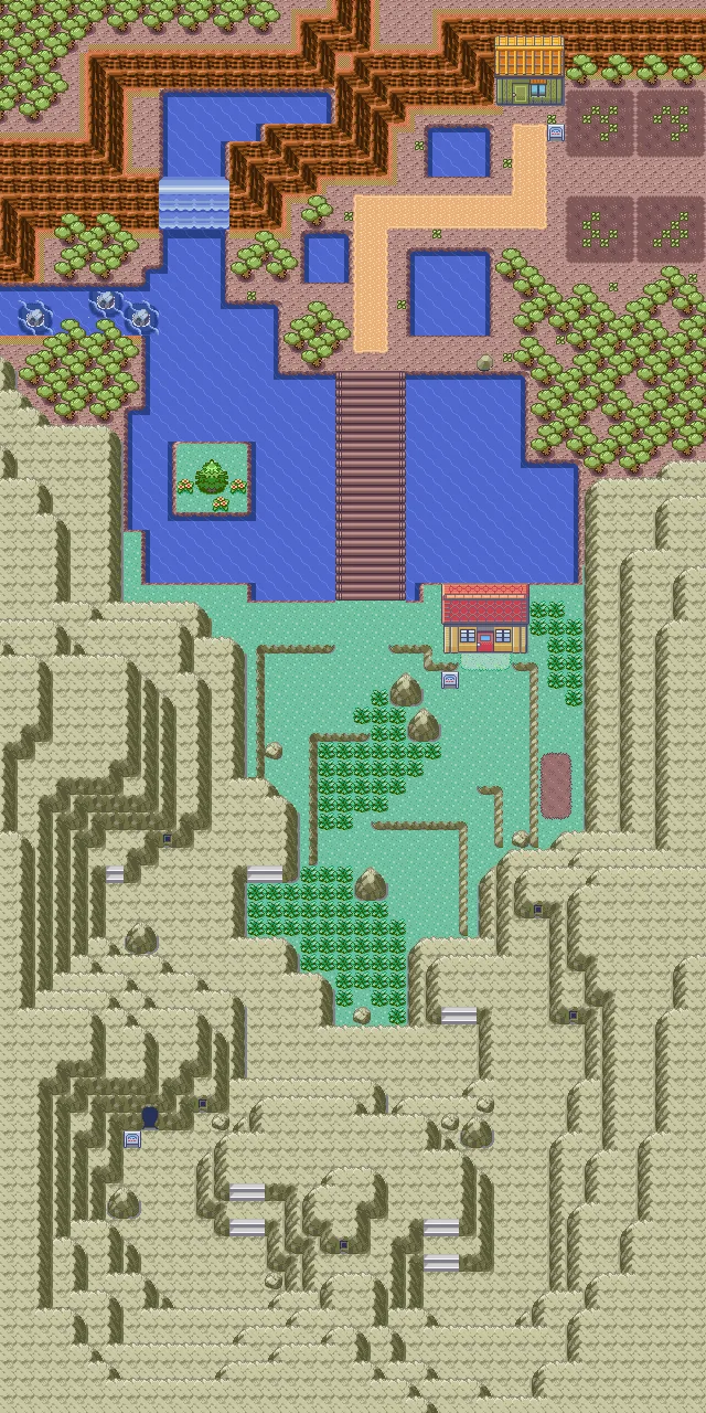Ruta 114 en Pokémon Esmeralda