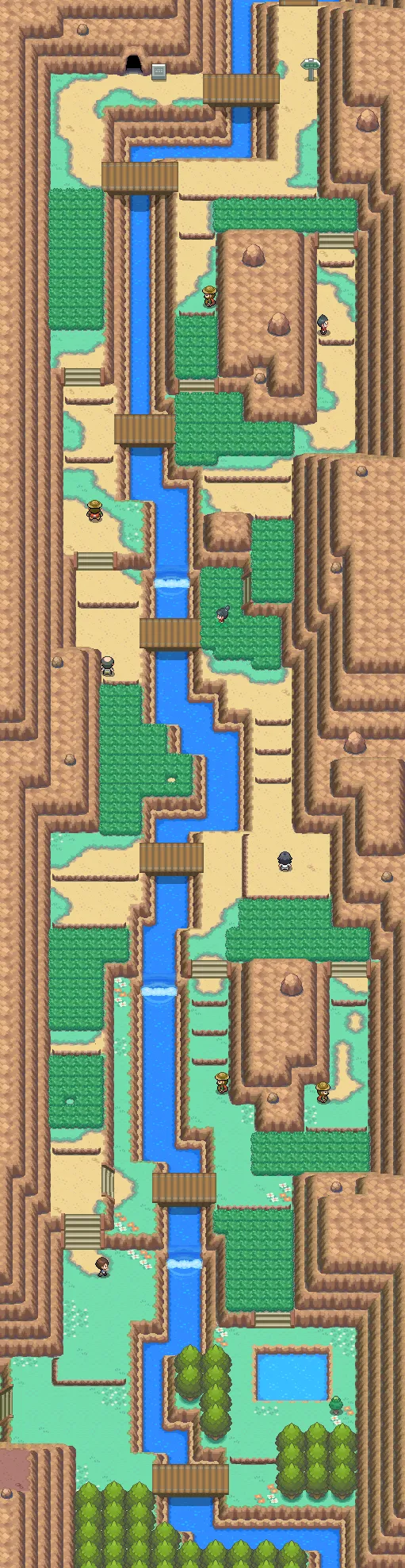 Ruta 45 en Pokémon Oro HeartGold y Pokémon Plata SoulSilver