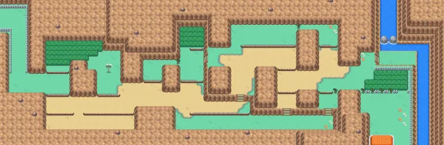Ruta 9 en Pokémon Oro HeartGold y Pokémon Plata SoulSilver