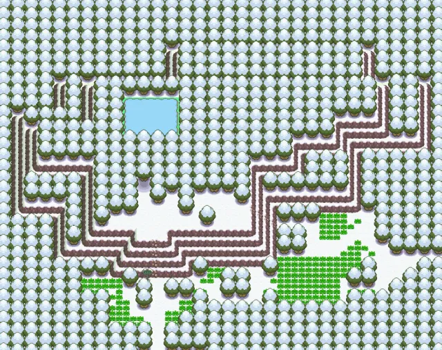 Orilla Agudeza en Pokémon Platino