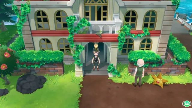 Mansión Pokémon en Pokémon: Let's Go, Pikachu! y Pokémon: Let's Go, Eevee!