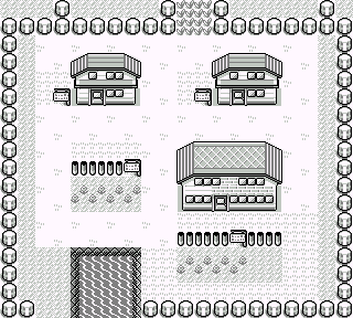 Pueblo Paleta en Pokémon Rojo y Pokémon Azul