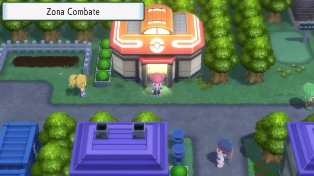 Zona Combate en Pokémon Diamante Brillante y Pokémon Perla Reluciente