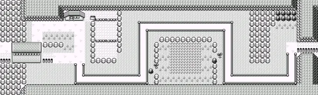 Ruta 8 en Pokémon Rojo y Pokémon Azul
