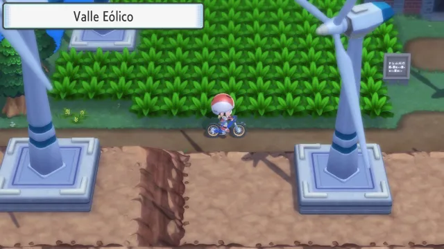 Valle Eólico en Pokémon Diamante Brillante y Pokémon Perla Reluciente