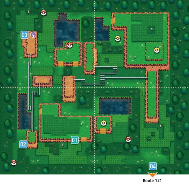 Zona Safari en Pokémon Rubí Omega y Pokémon Zafiro Alfa
