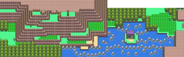 Ruta 226 en Pokémon Diamante y Pokémon Perla