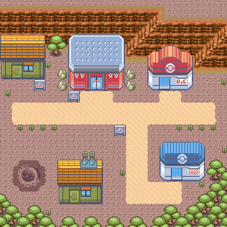Pueblo Pardal en Pokémon Rubí y Pokémon Zafiro