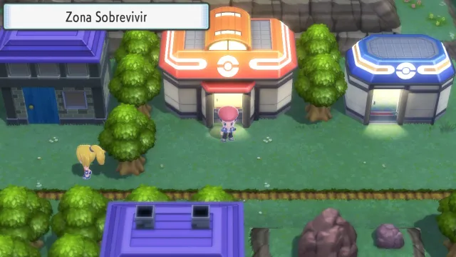 Zona Sobrevivir en Pokémon Diamante Brillante y Pokémon Perla Reluciente