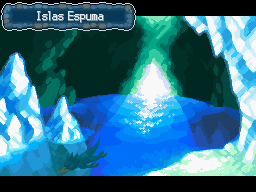 Islas Espuma en Pokémon Oro HeartGold y Pokémon Plata SoulSilver