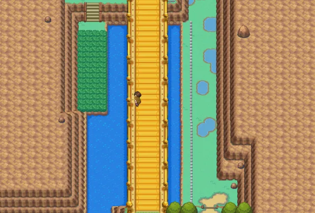 Ruta 24 en Pokémon Oro HeartGold y Pokémon Plata SoulSilver