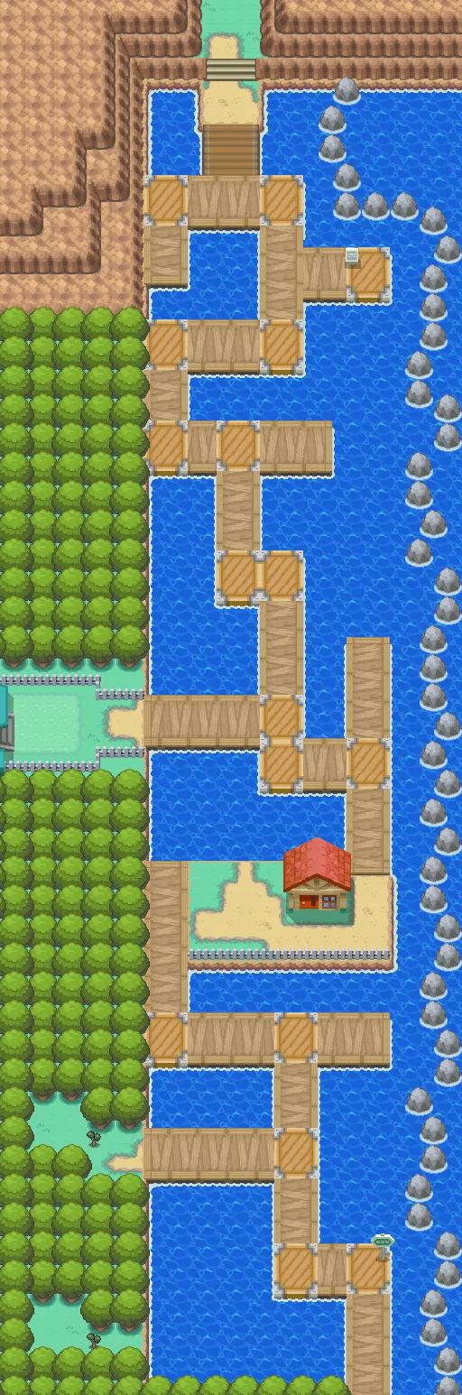 Ruta 12 en Pokémon Oro HeartGold y Pokémon Plata SoulSilver