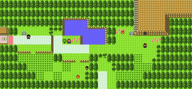 Ruta 31 en Pokémon Cristal