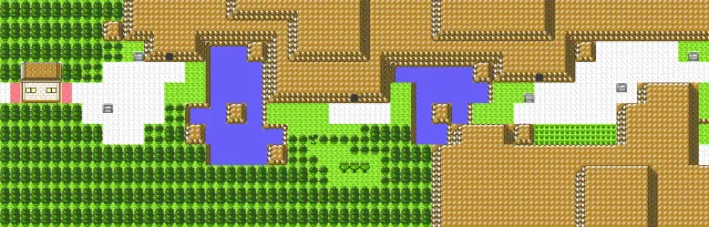 Ruta 42 en Pokémon Oro y Pokémon Plata