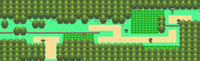 Ruta 201 en Pokémon Diamante y Pokémon Perla