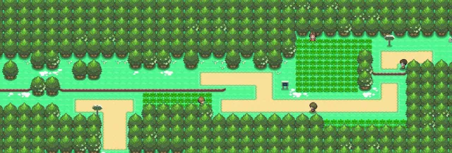 Ruta 201 en Pokémon Platino