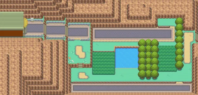 Ruta 22 en Pokémon Oro HeartGold y Pokémon Plata SoulSilver