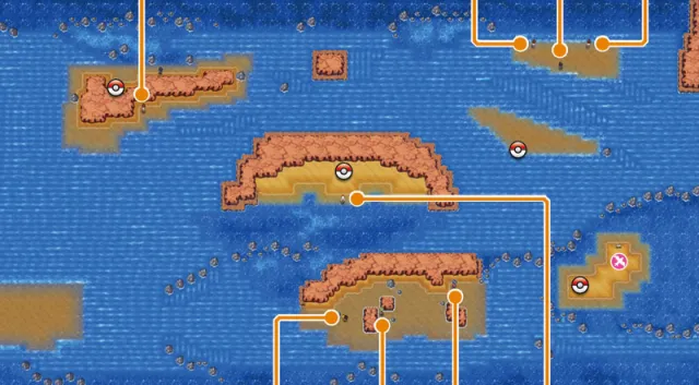 Ruta 133 en Pokémon Rubí Omega y Pokémon Zafiro Alfa