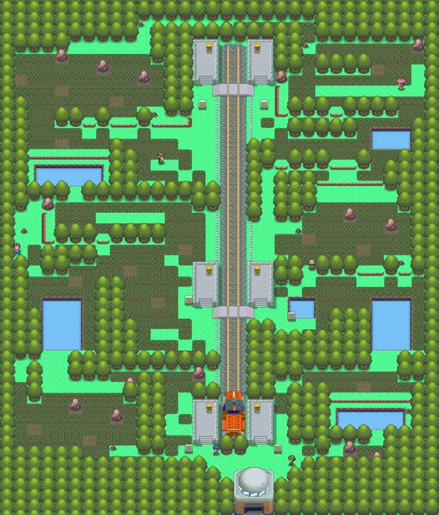 Gran Pantano en Pokémon Diamante y Pokémon Perla