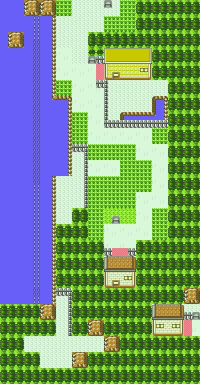 Ruta 34 en Pokémon Cristal