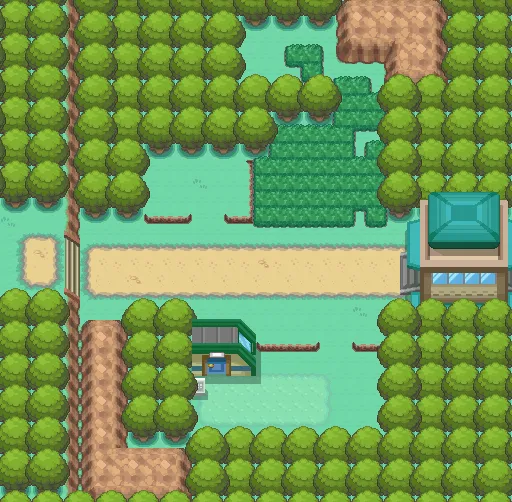 Ruta 7 en Pokémon Oro HeartGold y Pokémon Plata SoulSilver
