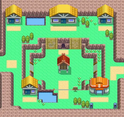 Pueblo Caelestis en Pokémon Diamante y Pokémon Perla