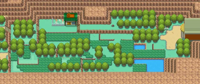 Ruta 28 en Pokémon Oro HeartGold y Pokémon Plata SoulSilver