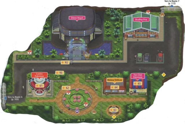 Avenida Royale en Pokémon Ultrasol y Pokémon Ultraluna