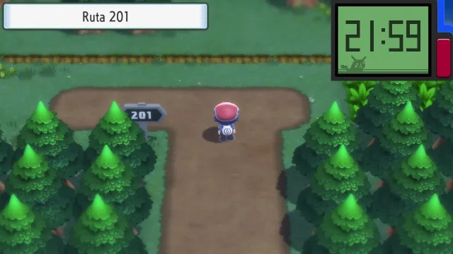 Ruta 201 en Pokémon Diamante Brillante y Pokémon Perla Reluciente