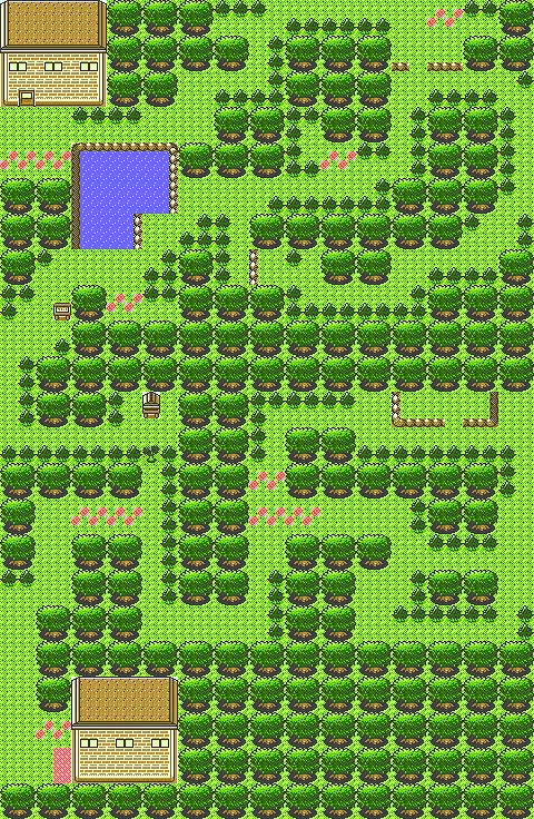 Encinar en Pokémon Cristal