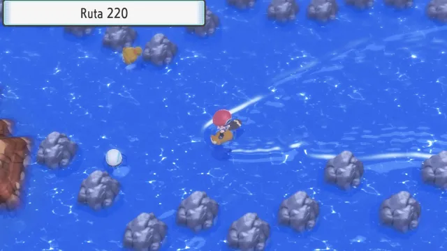 Ruta 220 en Pokémon Diamante Brillante y Pokémon Perla Reluciente