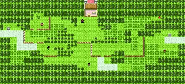 Ruta 29 en Pokémon Cristal