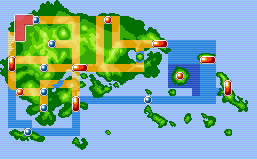 Mapa de Hoenn con Ruta 114 señalado