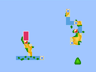 Mapa de Kanto con Torre Desafío señalado