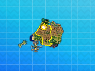 Mapa de Alola con Altar del Sol señalado