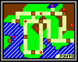 Mapa de Johto en Pokémon Cristal