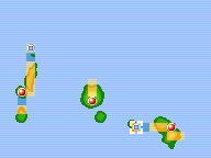 Mapa de Kanto con Bosque Baya señalado