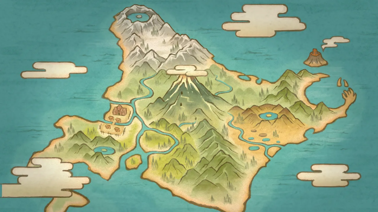 Mapa de Hisui en Leyendas Pokémon: Arceus