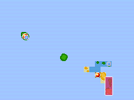 Mapa de Kanto con Pilar Recuerdo señalado